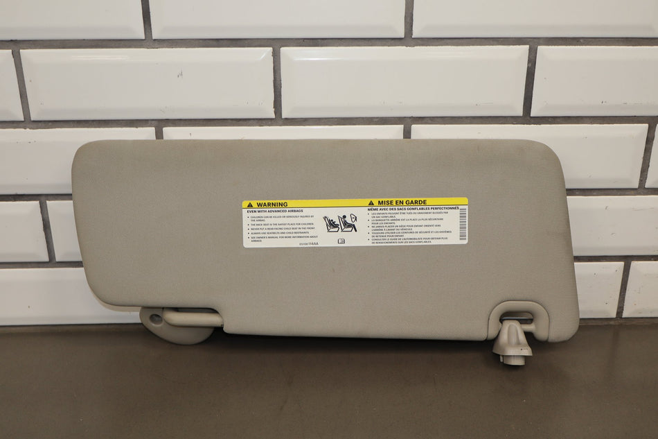 13-18 Ram 1500 Sun Visor Pair Tan OEM 05108114AA