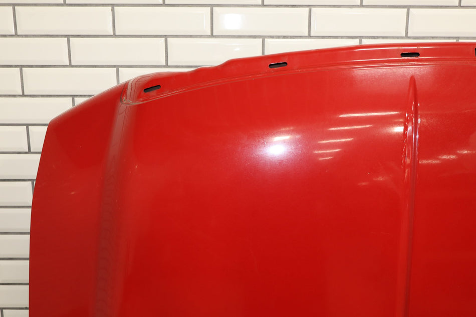 08-10 Ford F250 F350 Super Duty Hood Red FX4 OEM