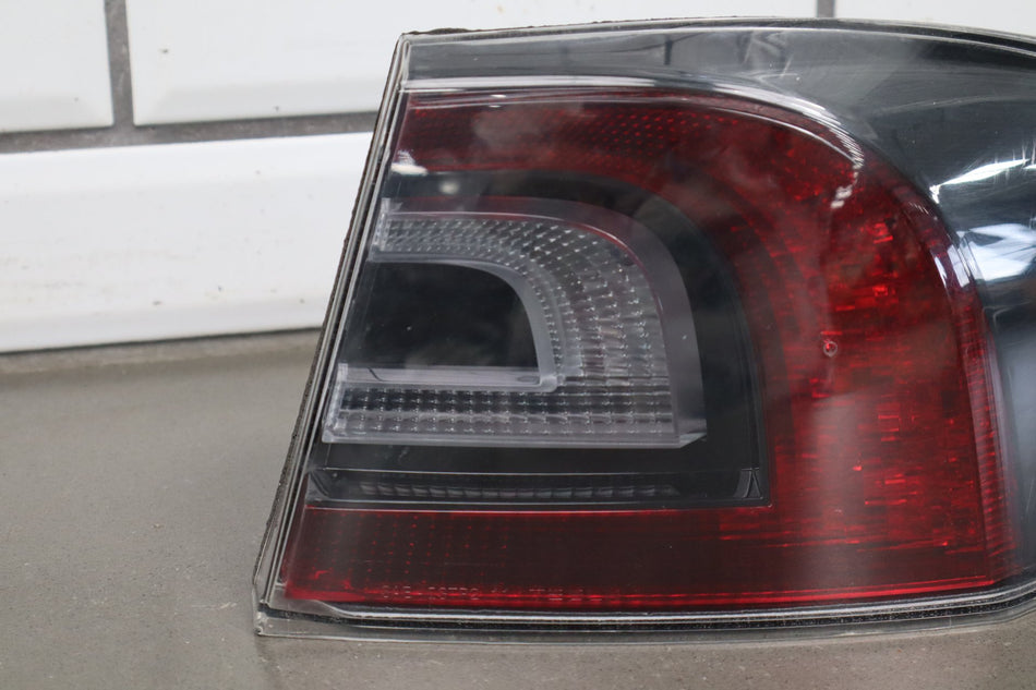 12-20 OEM Tesla Model S Rear Right Passenger Outer Tail Light Lamp