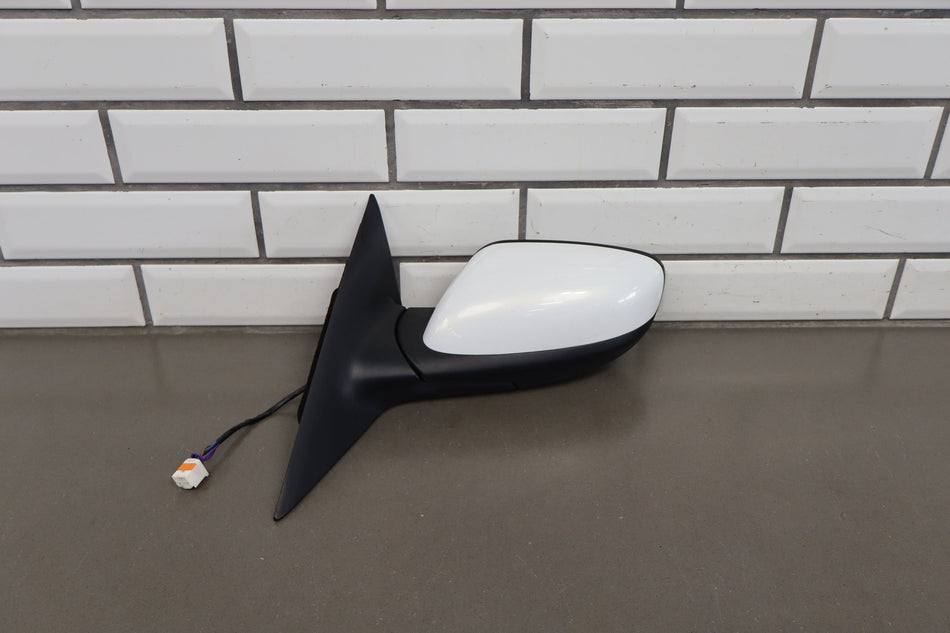 04-08 Mazda RX-8 Left Door Mirror Crystal White Pearl 34K
