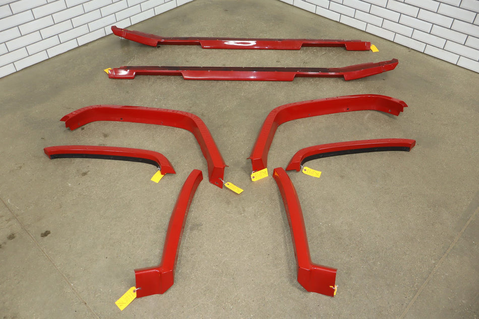 2003-2009 Hummer H2 SUV Special Edition Color Matched Fender Flare Kit OEM WS2