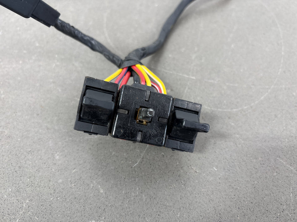 84-89 Chevy C4 Corvette Driver Left Power Seat Switch (Black)