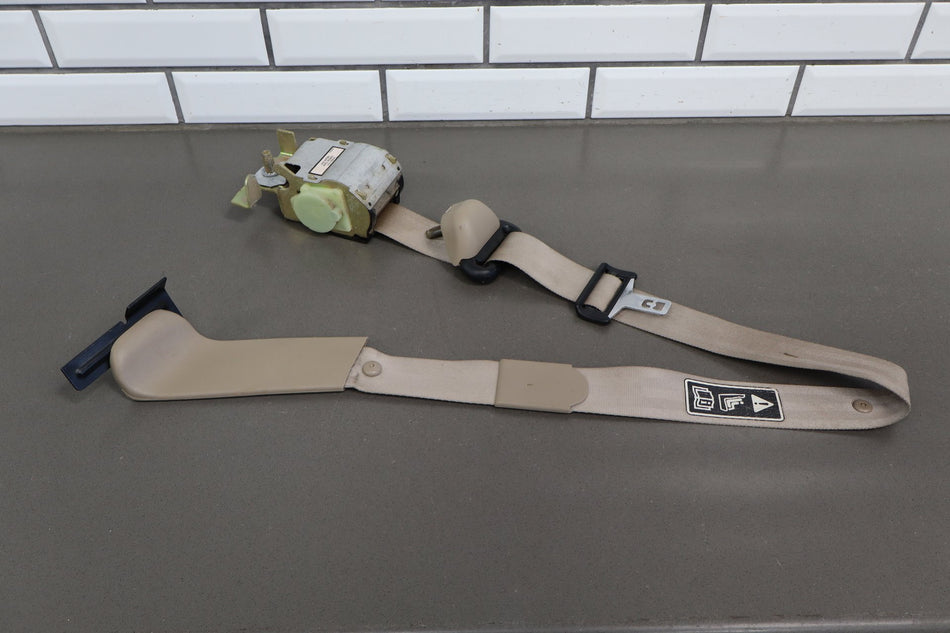 02-07 Ford F350 Super Duty Right Rear Seat Belt Medium Parchment