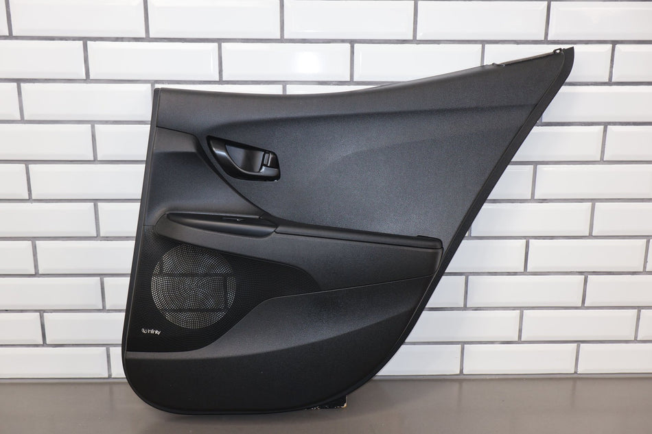 2020 Hyundai Veloster Turbo Right Rear Door Trim Panel