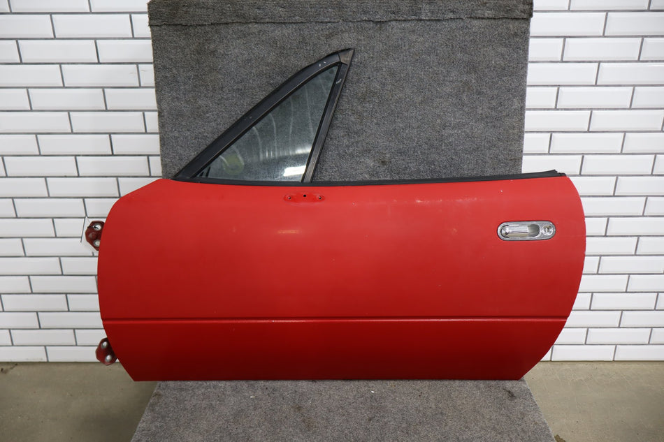 1990-1997 Mazda MX-5 Miata Left Front Door Classic Red SU