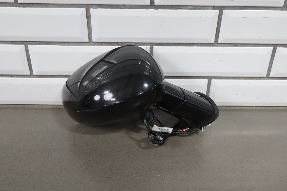 2015-19 Dodge Challenger RH Door Mirror Black PX8 OEM