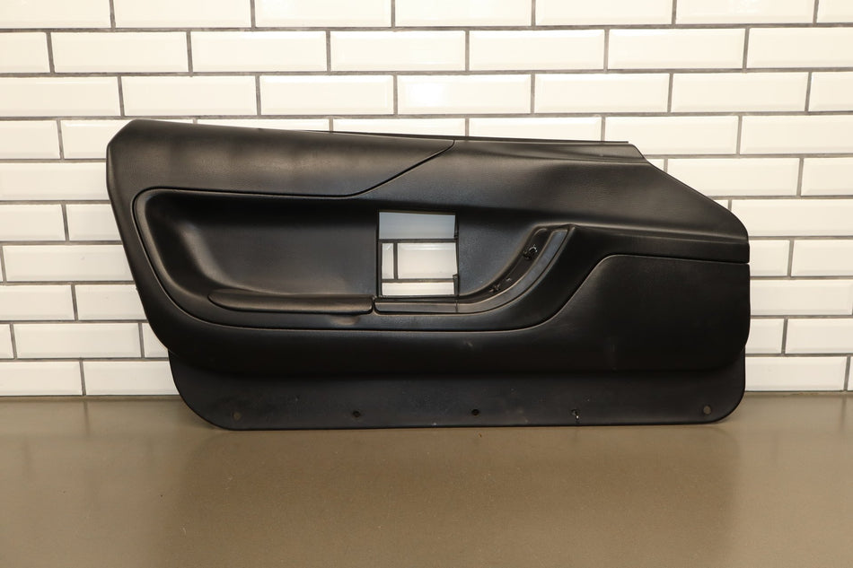 1994-1996 Chevrolet Corvette C4 - Left Front Door Trim Panel Black 193