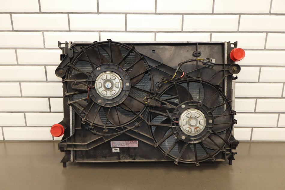 06-10 Dodge Charger SRT8 6.1 Radiator Condenser Fan Pack