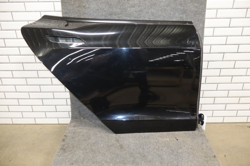 2012-2015 Tesla Model S Right Rear Door Black PBSB