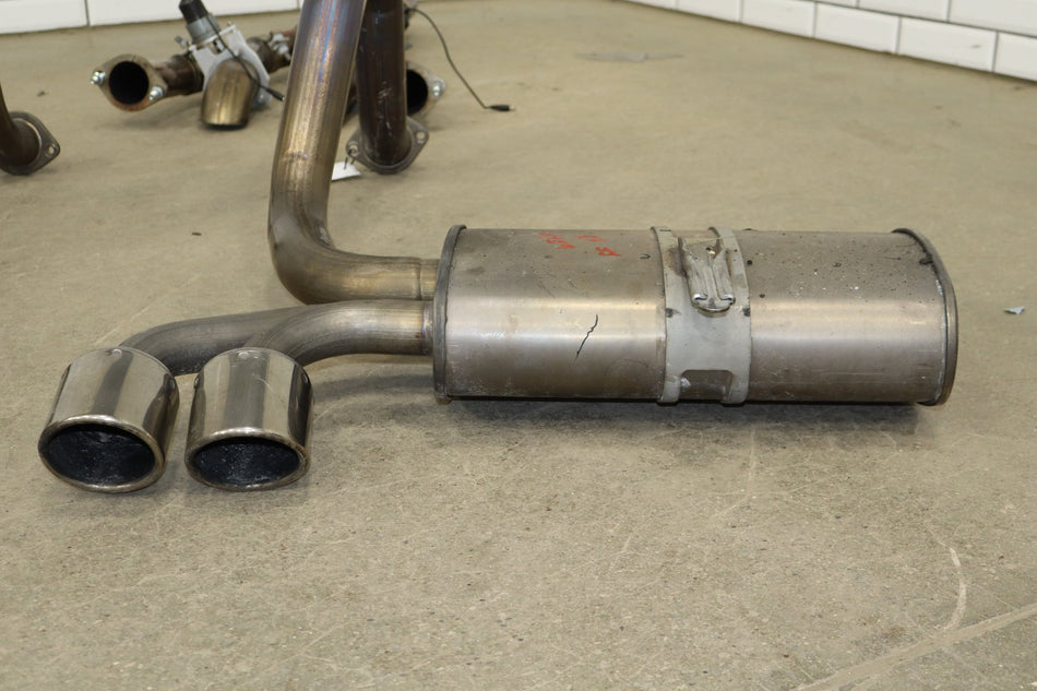 1998 Chevrolet Corvette C5 Exhaust OEM/Modified Cutouts X Pipe