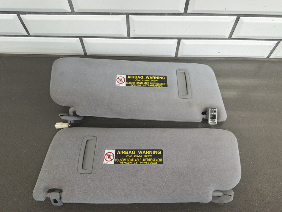 2004 Lexus LS430 Base Sun Visor Pair Left/Right Ash 10