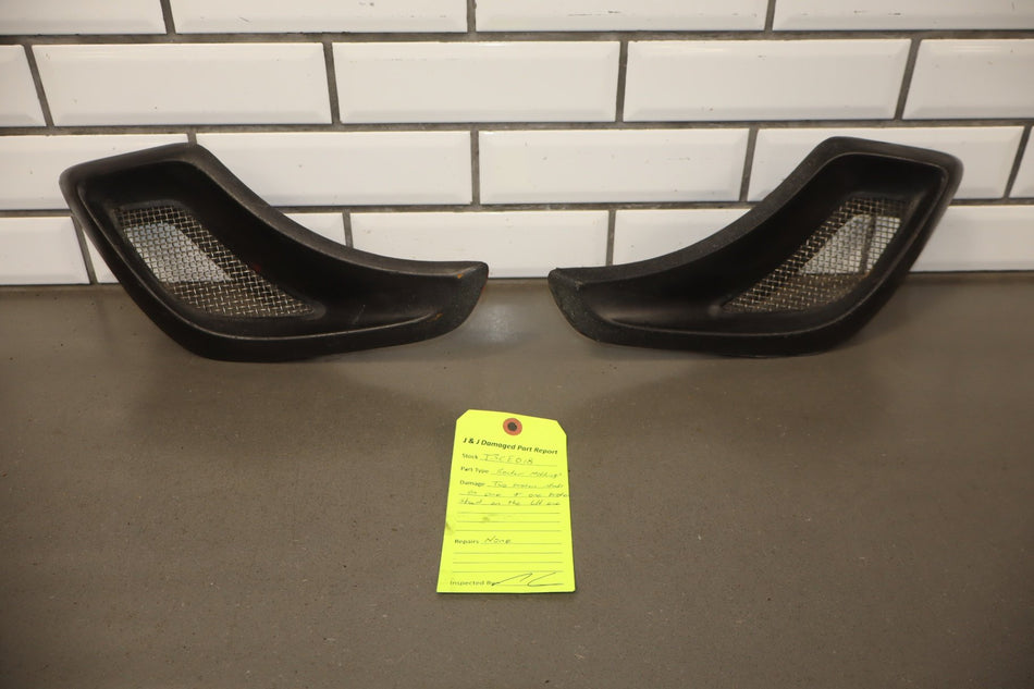 2003 Chevrolet Corvette Pair - Rocker Moldings Torch Red 70