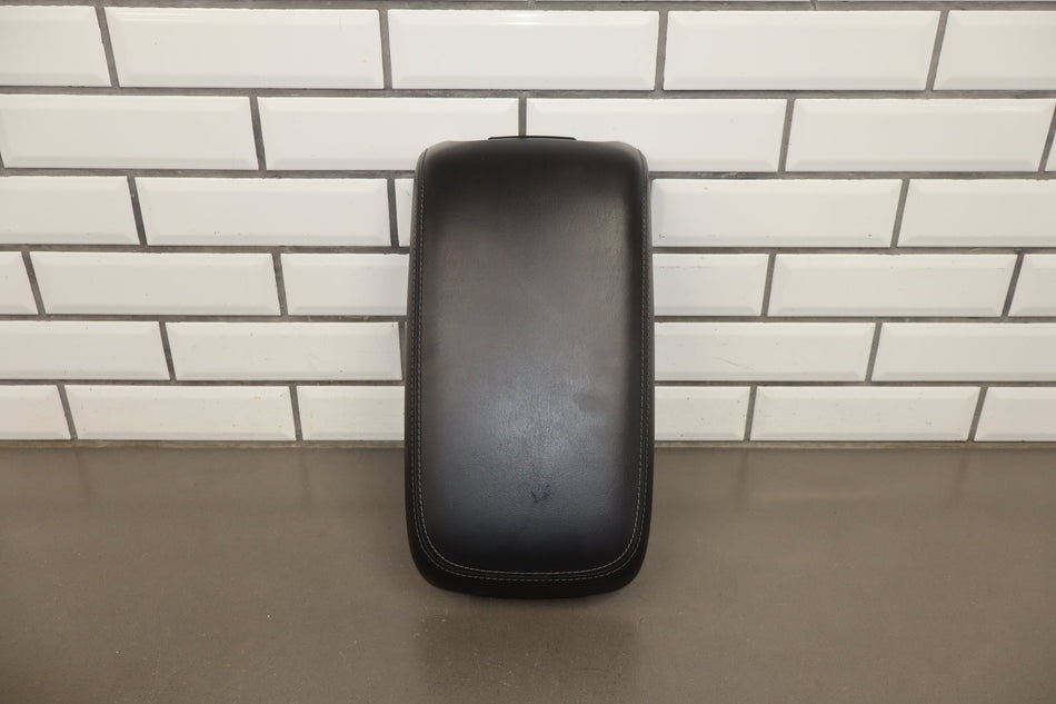 15-23 Dodge Charger Leather Center Console Lid Armrest Black X9 (Light Scuffs)