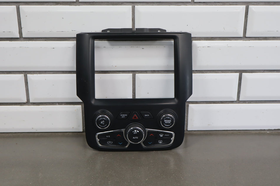 2013-2018 Ram/ 2019-2024 Ram Classic 8" Radio Climate Control Bezel