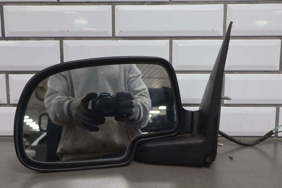2003 Chevrolet Silverado 1500 Left Door Mirror Victory Red 74 15226944