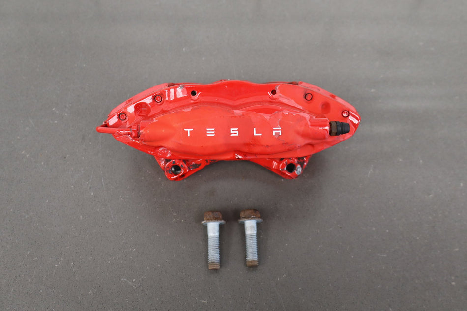 12-20 Tesla Model S/X Brembo Right Rear Brake Caliper Assembly OEM