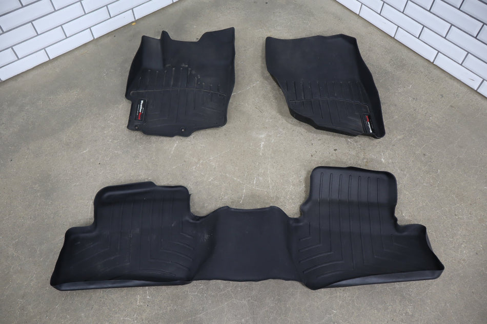 08-15 Mitsubishi Lancer Evo X WeatherTech Floor Mat Set