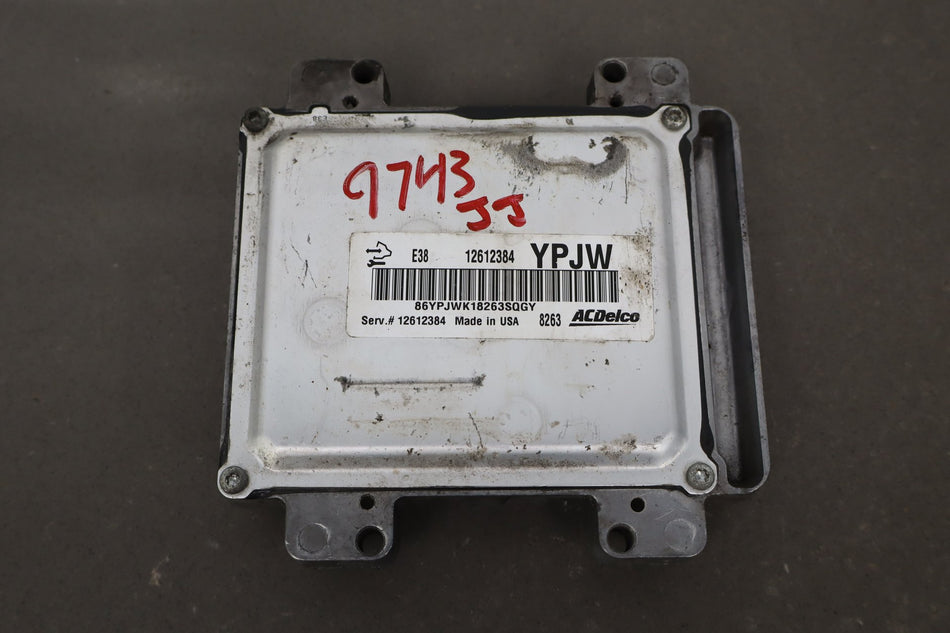 2008 Hummer H2 Engine Control Module ECM 12612384 6.2L V8