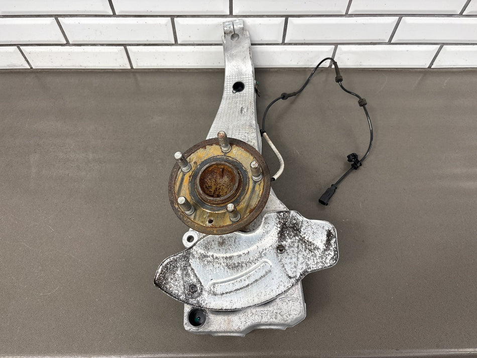 12-16 Tesla Model S RWD Passenger Right Front Spindle Knuckle OEM