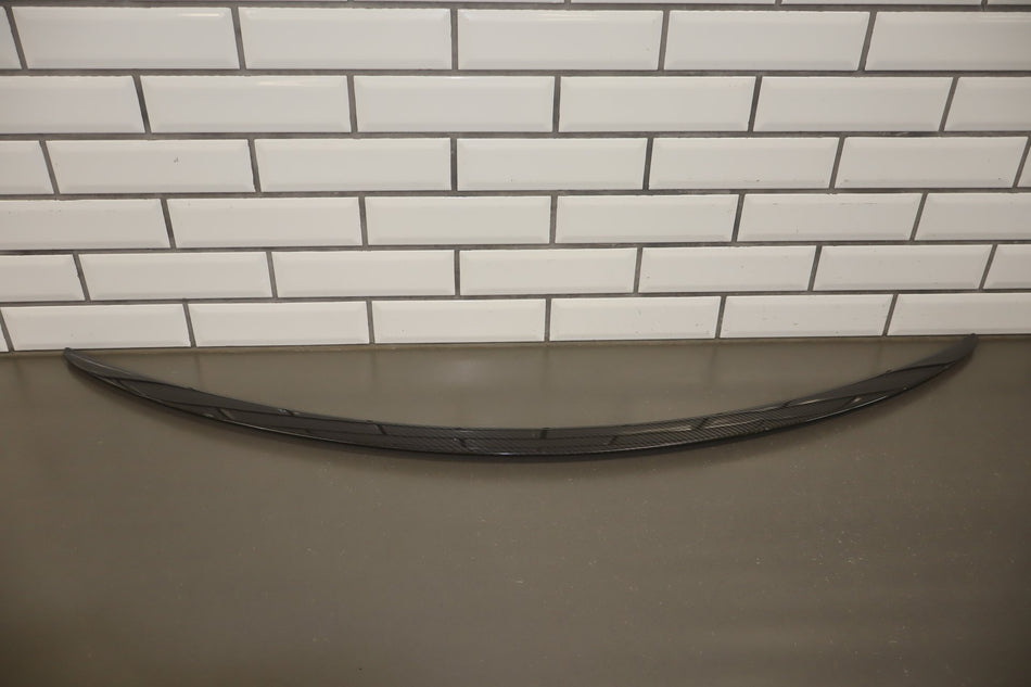 2022-2026 Tesla Model S Plaid Rear Spoiler Carbon Fiber OEM