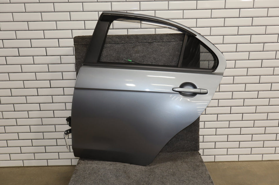 11-15 Mitsubishi Lancer Evo X Left Rear Door (Gray U17 Crease)