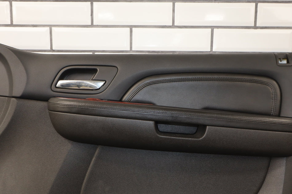 2009 Cadillac Escalade ESV Right Front Interior Trim Panel Ebony 194