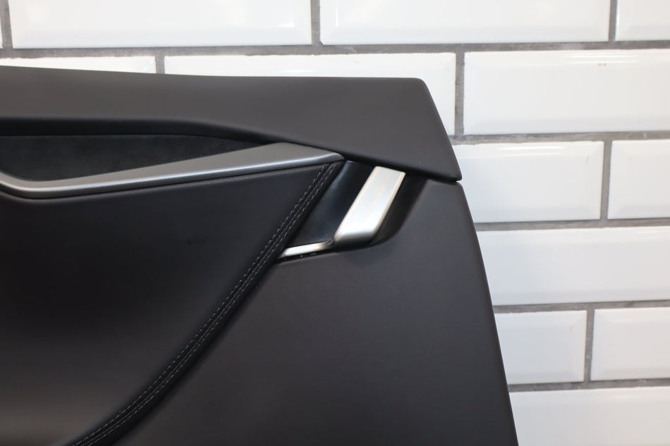 2018 Tesla Model S- Left Rear Door Trim Panel