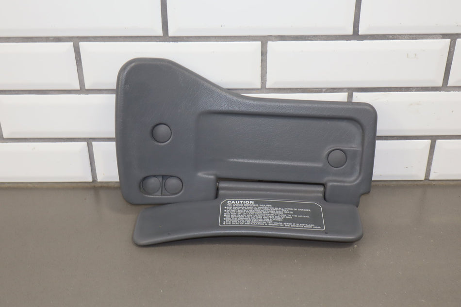 1996 Honda Civic del Sol Si Sun Visor Pair Left/Right Black type d