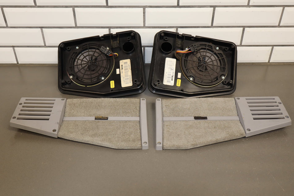 1994-1996 Chevrolet Corvette C4 Coupe- Rear Cargo Area Speakers Light Gray