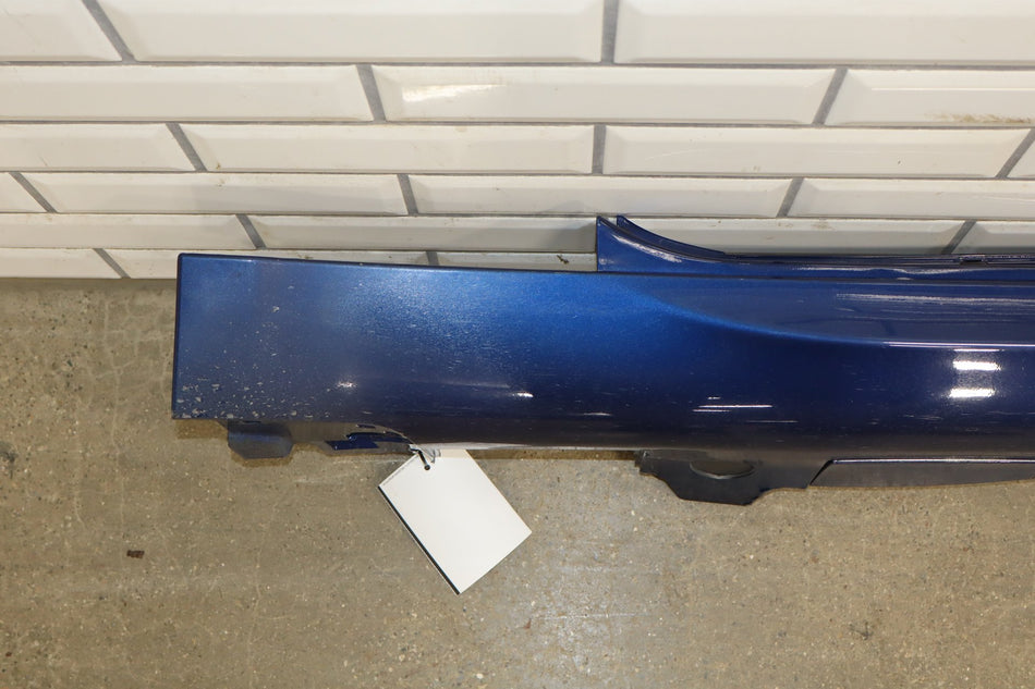 2022 Tesla Model S Plaid Right Rocker Molding Deep Blue Metallic Deep Blue Metallic