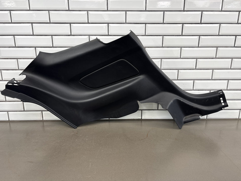 2015-2023 Ford Mustang Coupe Rear Left Driver Quarter Trim Panel Ebony OEM