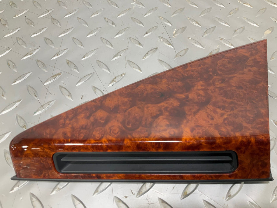 05-12 Maybach 57 W240 Front Door Mirror Trim Pair (Woodgrain)
