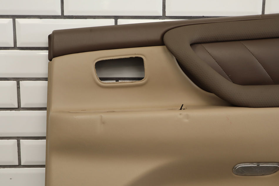 98-02 Toyota Land Cruiser RR Door Trim Panel (Oak Tear)