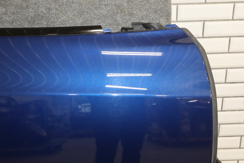2022 Tesla Model S Right Front Door Deep Blue Metallic ppsb