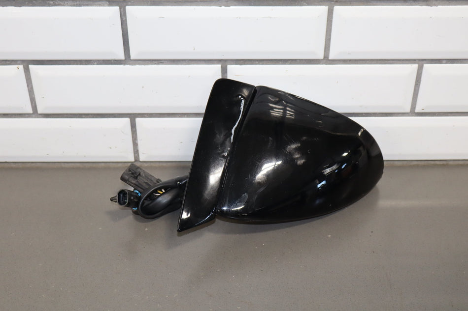 1988-1996 Chevrolet Corvette Left Door Mirror Black 41 10273679
