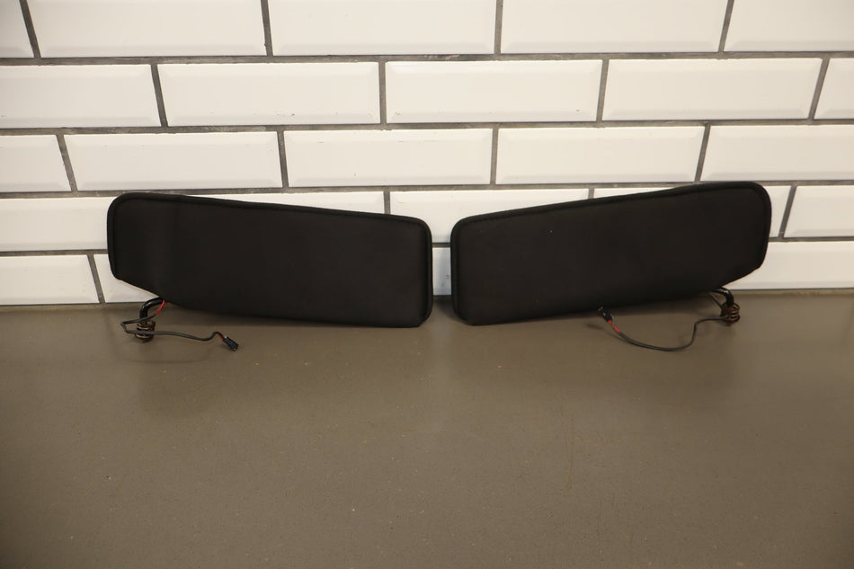 1984-1996 Chevrolet Corvette C4- Sun Visor Pair White