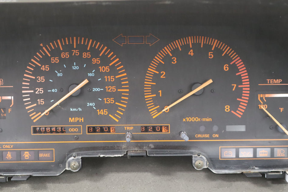 1984 Nissan 300ZX Speedometer 106430 Miles