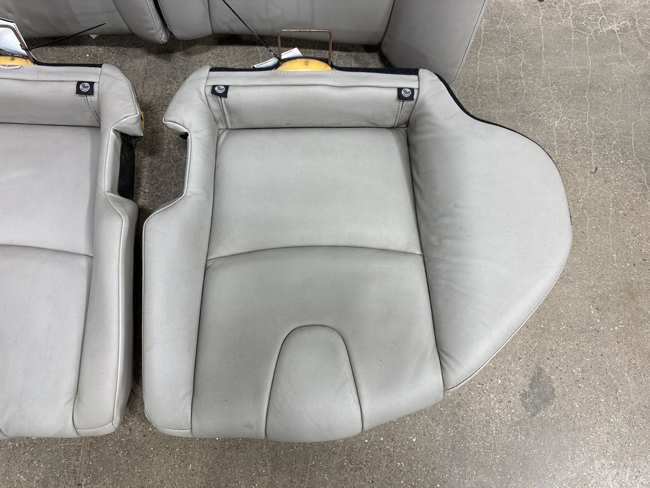 04-08 Mazda RX-8 (SE3P) Rear Seat Set Leather Sand (FG0) 4 Piece OEM