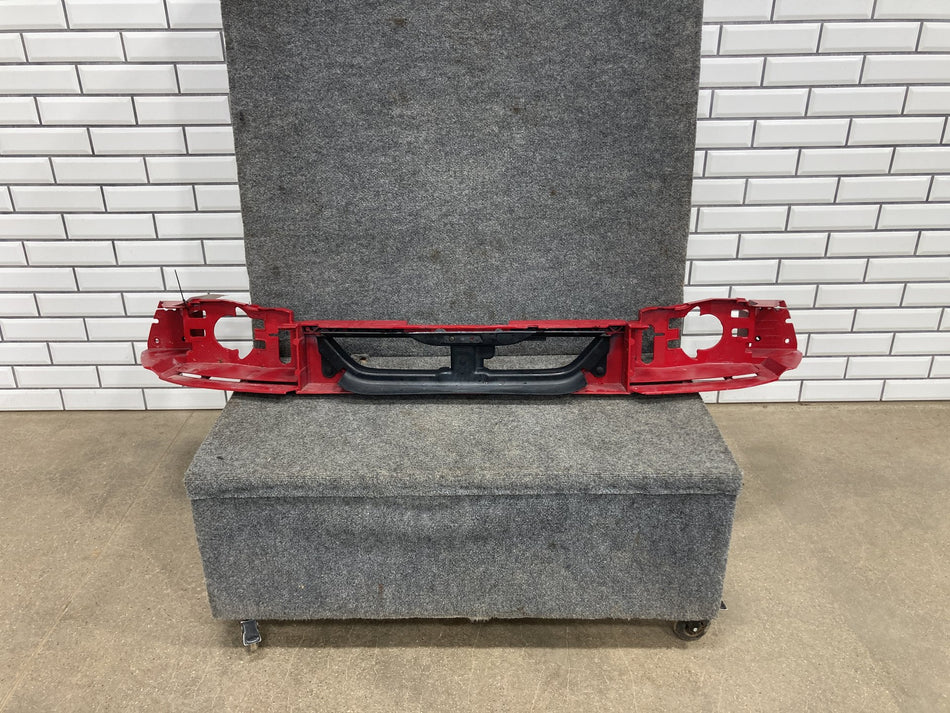 99-04 Ford Mustang Front Header Panel Headlight Mounting Nose Vermilion Red E8