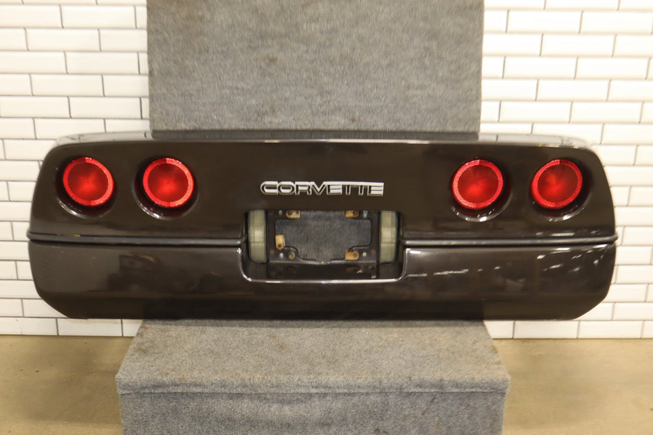 1984-1990 Chevrolet Corvette C4 Rear Bumper Charcoal Metallic 96