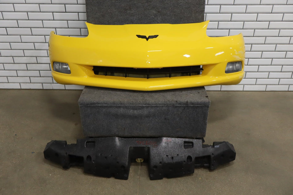 2005-2013 Chevrolet Corvette C6 Base Front Bumper Millenium Yellow 79
