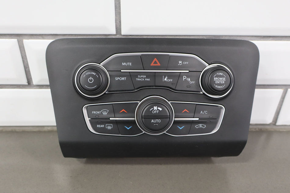2017 Dodge Charger- Heater/AC Controls