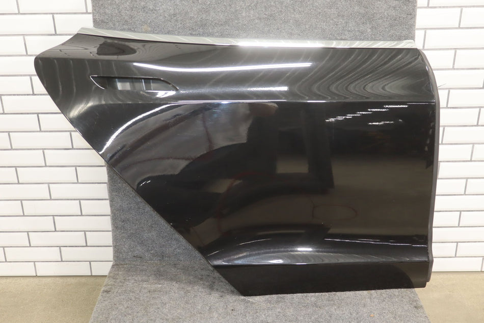 2012-2015 Tesla Model S Right Rear Door Black PBSB