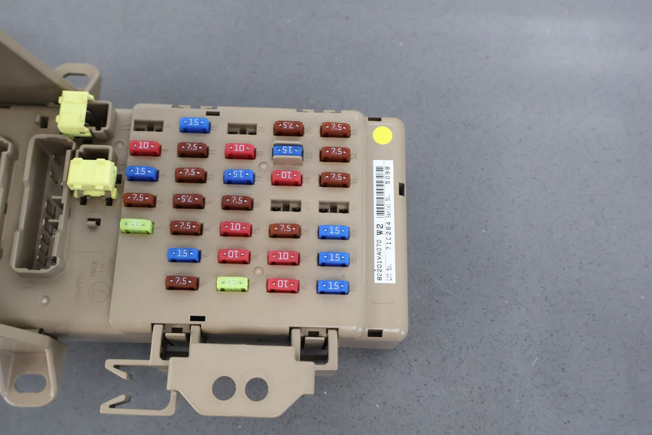 2018 Subaru WRX- Cabin Fuse Box