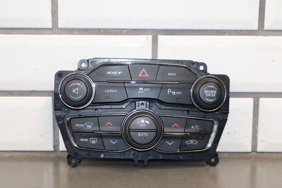 2015-16 Challenger Hellcat Climate Control Panel SRT LAUNCH 68185187AB