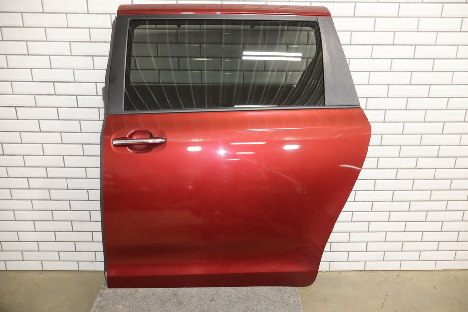 2012 Toyota Sienna Left Rear Door Salsa Red Pearl ( 3Q3 )