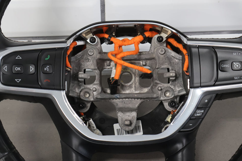 2019 Ram 1500 5th Gen Black Leather Steering Wheel Assembly OEM