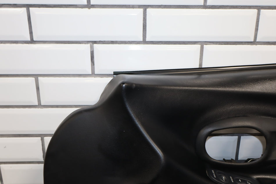 1997-2004 Chevrolet Corvette C5 Right Front Door Trim Panel Black