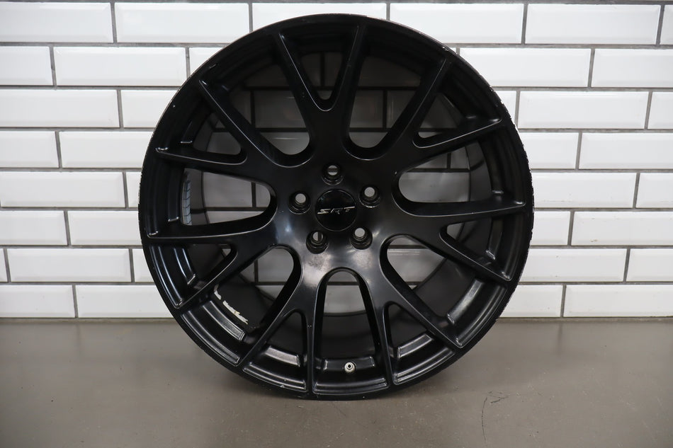 Topline V1180 Hellcat Style Replica 20x11 Black Wheel LR