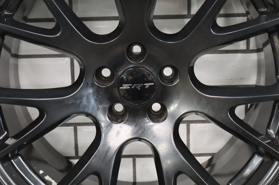 Topline V1180 Hellcat Style Replica 20x9.5 Black Wheel LF